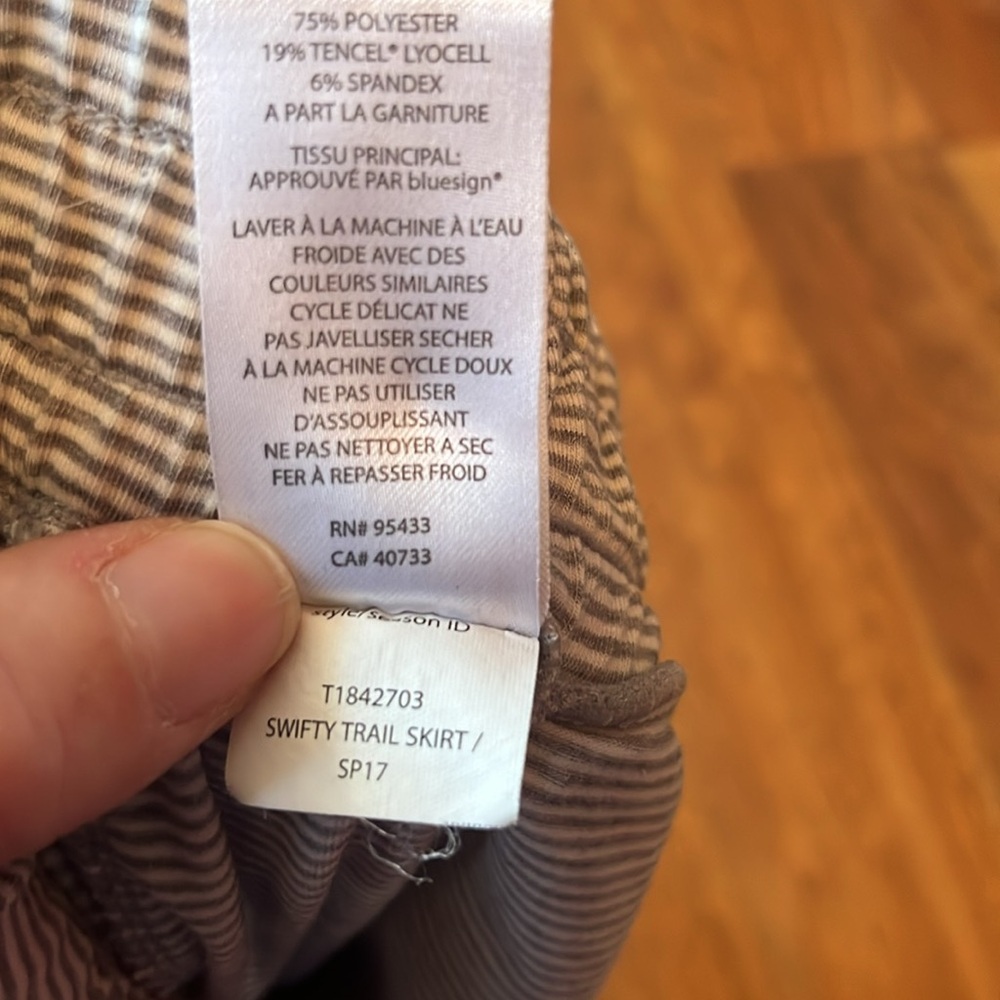 BNWOT Toad & Co. Swifty Trail Skirt - Picture 9 of 10